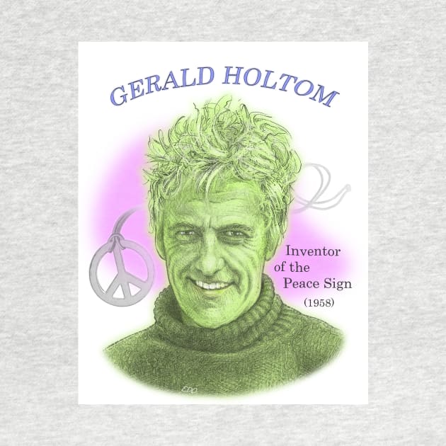 Gerald Holtom, Inventor of the Peace Sign by eedeeo